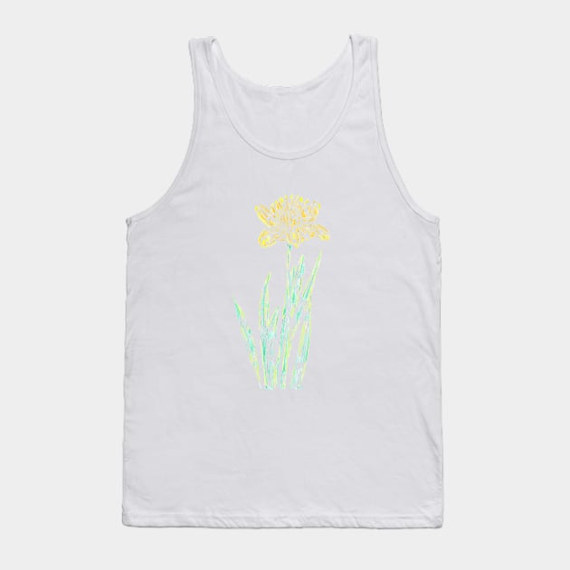 2022 03 flowers 03 Tank Top by Katherine Montalto